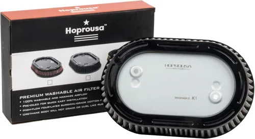 Vista 9 de Reemplazo 29400267 Filtro de Aire para Motocicleta Compatible con Touring '17 y posteriores, Softail M8 '18 y posteriores, Motor Equipado con 114