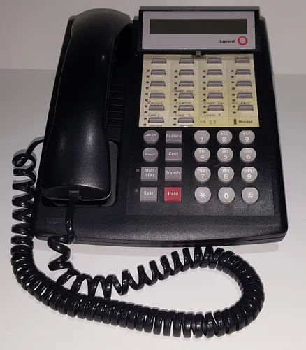 Vista 2 de 108236712 Teléfono Negro con Base 7311H14E-003 Y