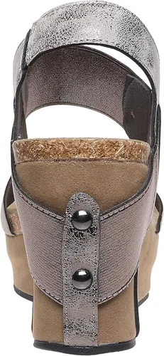 Vista 3 de Pierre Dumas Hester-1 Sandalias de cuña para mujer