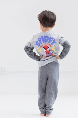 Vista 4 de Marvel Spider-Man Fleece Fashion - Pantalones tipo camiseta sin botones