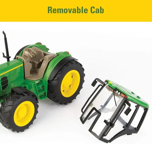Vista 3 de 1/16 John Deere Big Farm 6930 Tractor con vagón Juego imaginativo para bebés
