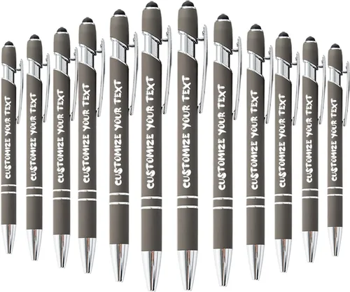 Vista 94 de AIFLM Bolígrafos personalizados con nombre a granel hasta 500 unidades de bolígrafos grabados gratis con tu nombre y texto para negocios