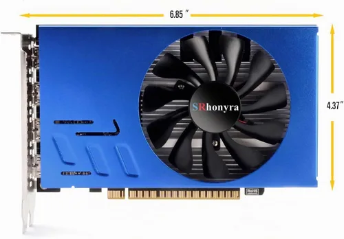 Vista 2 de Tarjeta Gráfica GTX 1050 Ti 4GB GDDR5 4HDMI GTX1050Ti 4G