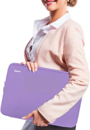Vista 100 de Funda para portátil, bolsa de transporte con protección para computadora compatible con MacBook Air nuevo de 13 pulgadas M2/A2681 M1/A2337, MacBook