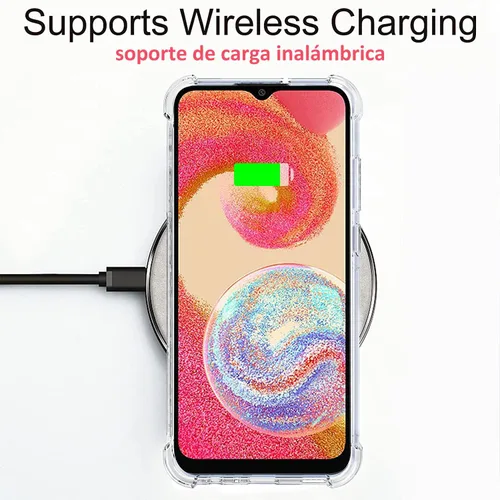 Vista 2 de USTIYA Funda para Samsung Galaxy A52/Samsung A52s Clear TPU Cuatro Esquinas Cubierta Protectora Transparente Suave Funda
