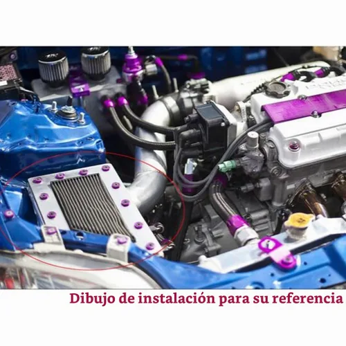 Vista 7 de JDMSPEED Kit de 20 Piezas de Arandelas de Guardabarros de Aluminio Billete CNC Cromado Neo para Vestir el Compartimento del Motor