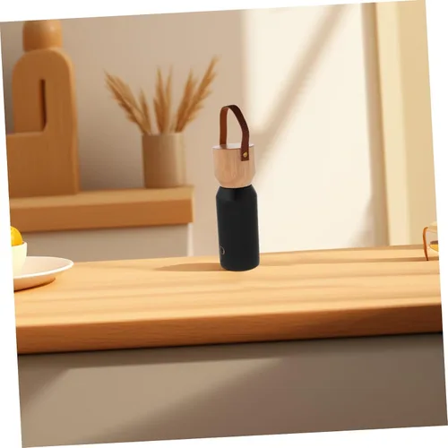 Vista 7 de Manual Wooden Pepper Grinder Salt Mill for Home Kitchen Bbq Camping Versatile Spice Grinding Bottle with Sturdy Wood Construction Easy to Clean and