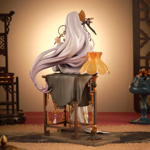 Vista 9 de LUNK Figura Emilia Figura de acción de anime Exquisita estatua de PVC, modelo coleccionable de escritorio, adornos de escritorio, regalo