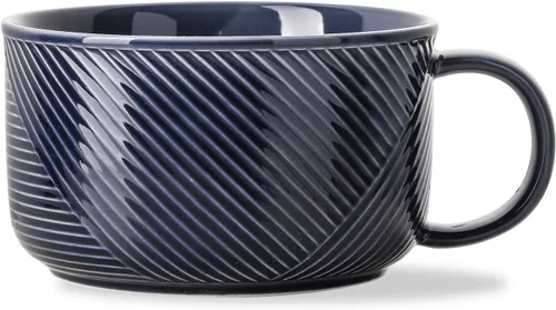 Vista 10 de Tazón de sopa de cerámica con asa, 38 oz apto para microondas Verde guisante