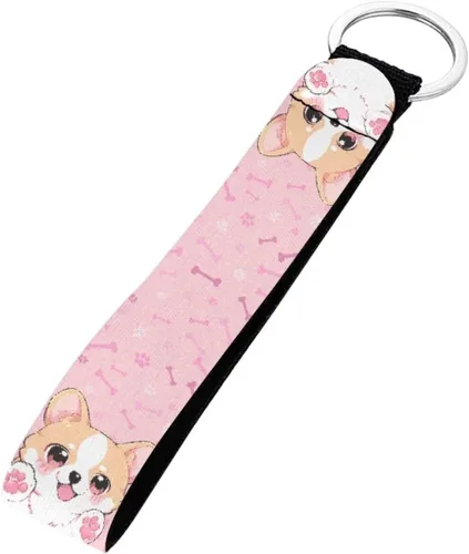 Vista 33 de Xoenoiee Correa de muñeca para llave de mano para muñeca, llavero para llave de coche, cámara, cartera, mochila USB