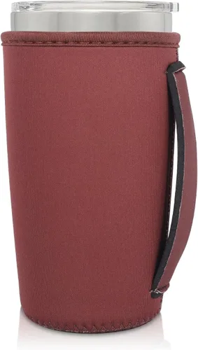 Vista 103 de Fundas Aislantes de Neopreno Portavasos con Asa para Vasos Tumbler de 20oz, Funda Reutilizable para Café Helado Para Tazas de Café de 30oz - 32oz