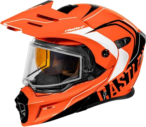 Vista 11 de Castle X CX950 V2 Fierce - Casco modular para nieve (negro mate/uva - XS)