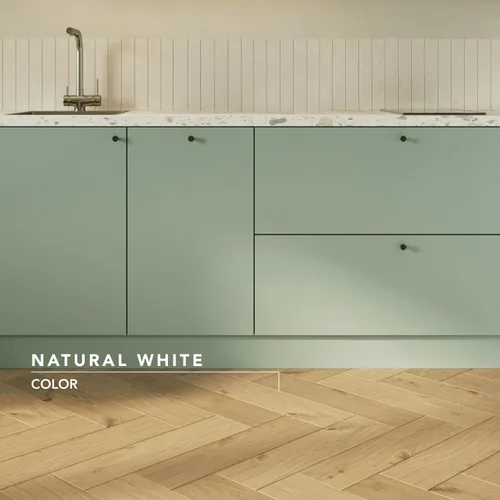 Vista 32 de Aceite Mancha para Madera - 769 pies² - 1.3 L, Blanco – Acabado de Madera para Muebles de Interior y Pisos - Aceite de Madera de Linaza - Secado