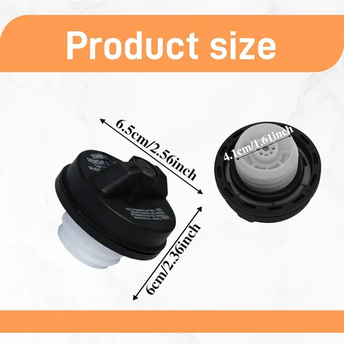 Vista 2 de Tapa de Gas con Cerradura, Tapa de Tanque de Combustible con Cerradura, Tapa de Combustible con Llave, 77300-47020, 10504 Accesorios para Automóvil