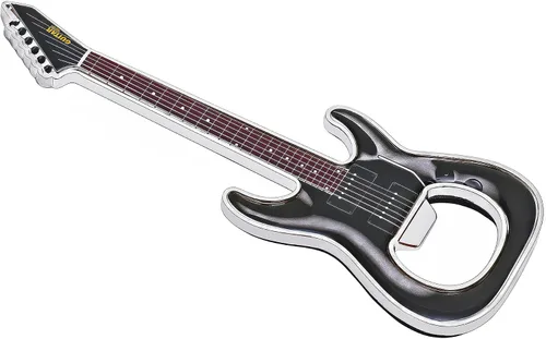 Vista 9 de 1 pieza/set abrebotellas de cerveza con forma de guitarra, regalo para amantes de la música y la guitarra, utensilios de cocina para bebedores