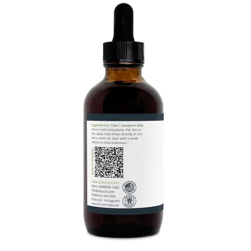 Vista 8 de Zatural Aceite de semilla negra Nigella Sativa Aceite de comino prensado en frío para digestión, piel, cerebro, sistema inmunológico, articulaciones