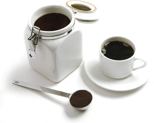 Vista 5 de Norpro Cuchara de café de acero inoxidable, 2 cucharadas, plata