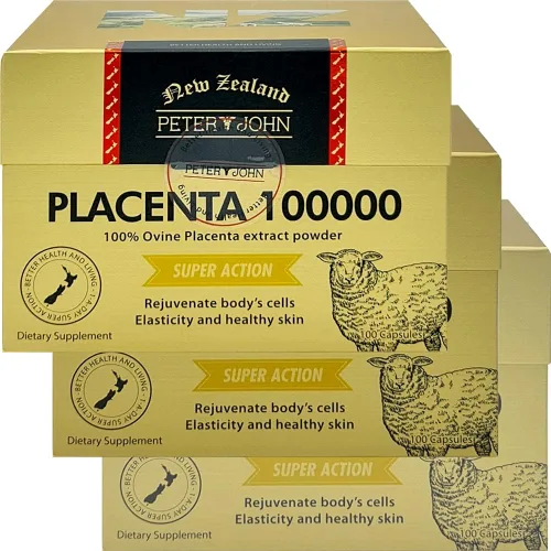 Vista 9 de HEALTHFARM Peter John Ovine Placenta 100000 100 Cápsulas (1)