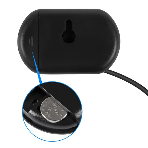 Vista 6 de Termómetro para acuario, termómetro de pecera, termómetro de agua con cable de 3.3 pies Fahrenheit/Celsius(℉/℃) para vehículos, terrario