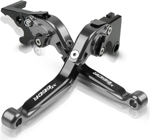Vista 23 de Para Yamaha XT660R XT660 R 2014 2015 2016 2004-2017 Accesorios de motocicleta motocicleta ajustable extensible freno embrague palancas