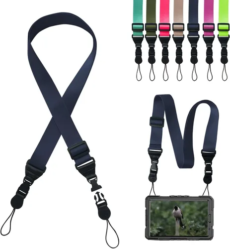 Vista 31 de Correa de hombro ajustable Gowjaw: Correa de nylon cómoda para iPad/Samsung Tablet con lanyard para el cuello, funda para iPad/cámara/binoculares