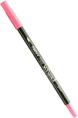 Vista 56 de Uchida 1122-C-3 Marvy Extra Fine Tip Le Plume II Rotulador de doble punta, azul