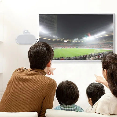 Vista 9 de Soporte universal para transmisor de TV para Google TV Streamer 4K - Instalación sin taladros Diseño que ahorra espacio con funda de protección