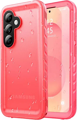Vista 13 de SPORTLINK - Funda impermeable para Samsung Galaxy S23 Ultra IP68, color negro, 6.8