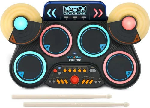 Vista 2 de VTech Kidi Star - Almohadilla de tambor, negra
