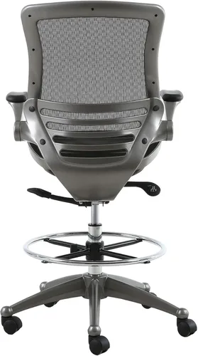 Vista 6 de Harwick Evolve - Silla de dibujo resistente de malla, acabado bronce