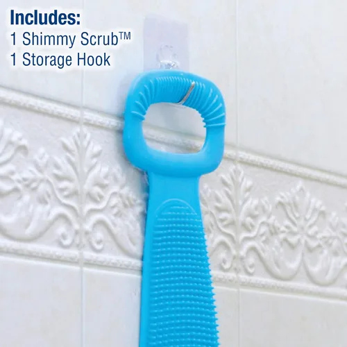 Vista 3 de Ontel Back Shimmy Scrub Exfoliante Corporal, Pequeño (SHIM-MC12/4)