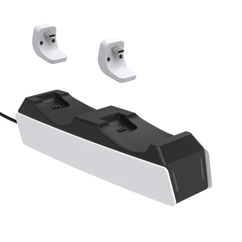 Vista 9 de PS5 Controller Charger Station, PS5 Charging Station with Fast Charging 2nd Generation Compatible with Sony Playstation 5 DualSense Controller