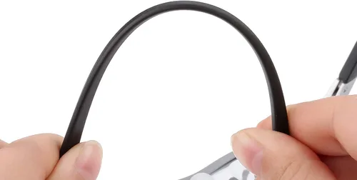 Vista 21 de Agstum Gafas de negocios sin montura de titanio puro, lentes transparentes