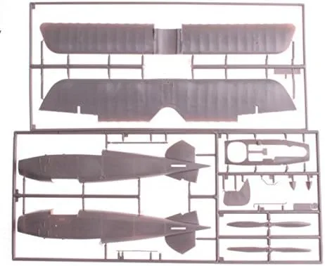 Vista 2 de Roden Avión alemán Albatros D.III WWI 1/32 606