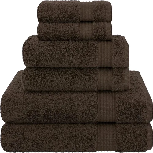 Vista 96 de Cotton Paradise Juego de 2 toallas turcas de 100 % algodón, suaves, absorbentes, de secado rápido, juego de 2 toallas de baño de 35 x 70 pulgadas