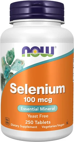 Vista 11 de NOW Suplementos, Selenio (L-Selenometionina) 100 mcg, Mineral Esencial*, 100 Tabletas