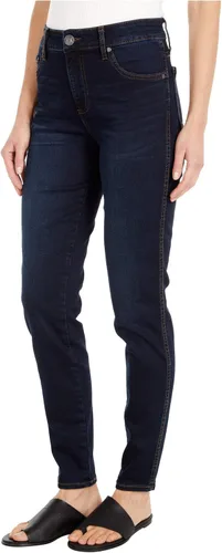 Vista 2 de KUT from the Kloth Diana - Jeans ajustados para mujer - Tela de mezcla de algodón - Pespunte de contraste