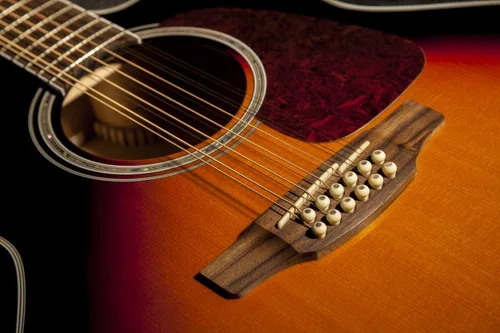 Vista 2 de Takamine GJ72CE-12BSB - Guitarra acústica eléctrica de 12 cuerdas Jumbo Cutaway