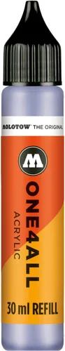 Vista 8 de Molotow ONE4ALL - Recambio de pintura acrílica, para marcador de pintura Molotow ONE4ALL, grosella, botella de 1.0 fl oz, 1 unidad (693.042)