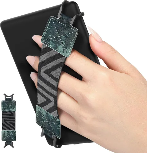 Vista 36 de MoKo Correa de mano de seguridad para tablet Kindle eReaderFire de 6 a 8 pulgadas, Kindle/Kobo/Voyaga/Lenovo/Sony E-Book Tablet, correa de mano