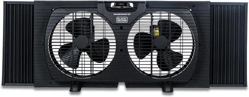 Vista 13 de BLACK+DECKER - Ventilador de caja sin marco de 9 pulgadas, ventilador de escritorio independiente con 3 configuraciones de velocidad, ventilador