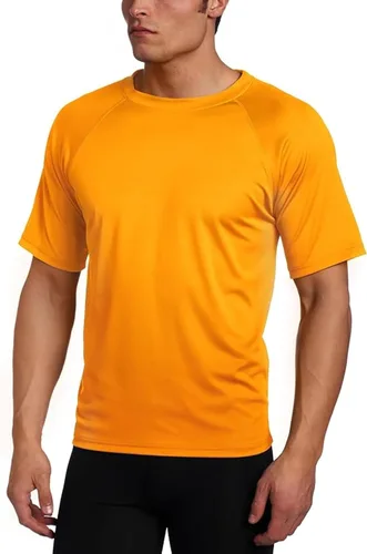 Vista 8 de Kanu Surf Camiseta de natación de manga corta UPF 50 para hombre (tallas regulares y extendidas)