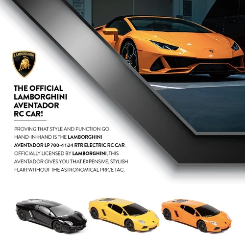 Vista 6 de World Tech Toys Vehículo Lamborghini Aventador RC (escala 1:24)