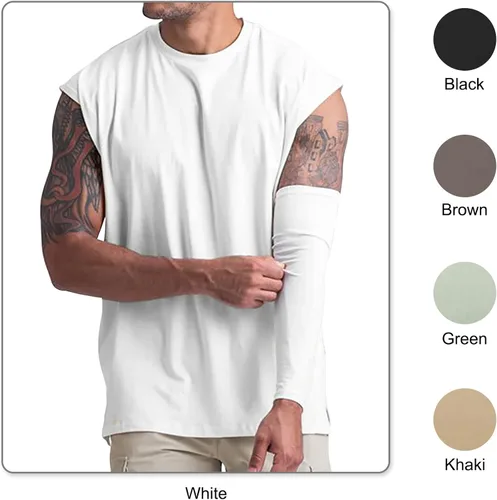 Vista 7 de MECH-ENG Camisetas sin mangas para hombre, atléticas, fitness, culturismo, entrenamiento