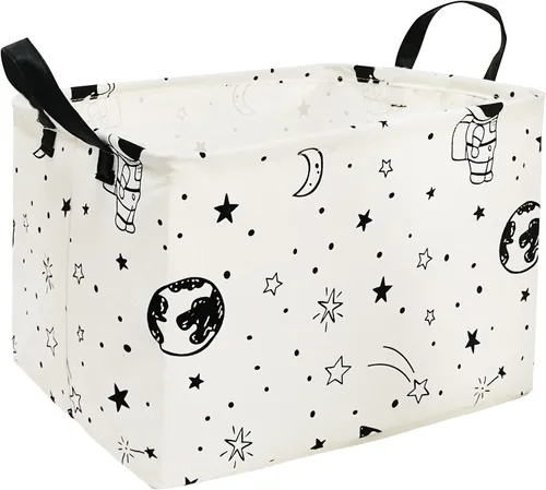 Vista 10 de Cesta Rectangular de Regalo, Cesta de Almacenamiento para Guardería, Cesto de Ropa Sucia, Caja de Almacenamiento y Contenedores para Ropa del Hogar