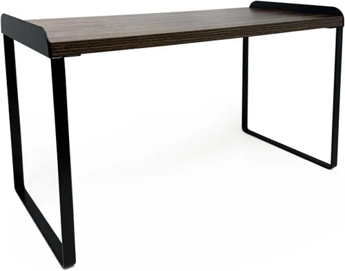 Vista 8 de Mitus Organizador y almacenamiento de estantes, estante apilable de madera escalonada para encimeras, escritorios, gabinetes (juego de 2) 12
