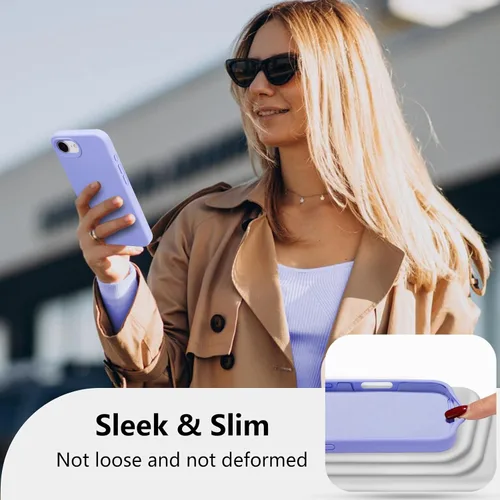 Vista 284 de Funda magnética de silicona para iPhone 13 Pro, color blanco antiguo [Compatible con Magsafe] [Forro de microfibra suave antiarañazos], funda