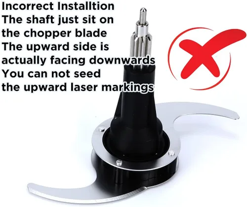Vista 7 de Accesorios de cuchilla para picadora y masa, compatible con procesador de alimentos Magiccos FP416A FP406 FP408 FP417, no compatible con otras