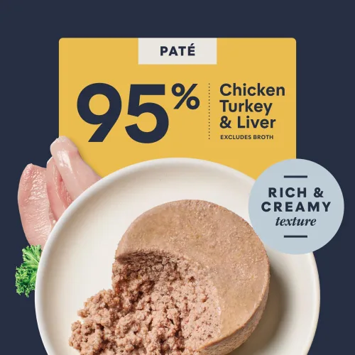 Vista 3 de Instinct Original Paté - Alimento húmedo para gatos, receta sin granos, pollo real, 3 onzas (paquete de 24)