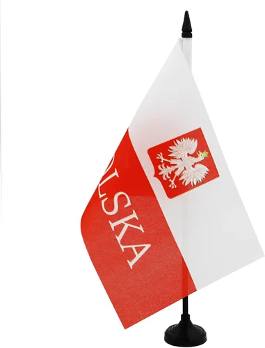 Vista 160 de AZ FLAG Aland Table Flag 4x6 in 100D Polyester Plastic Base Indoor use Finnish 15x10 cm desk flag stitched finish with reinforced edges with